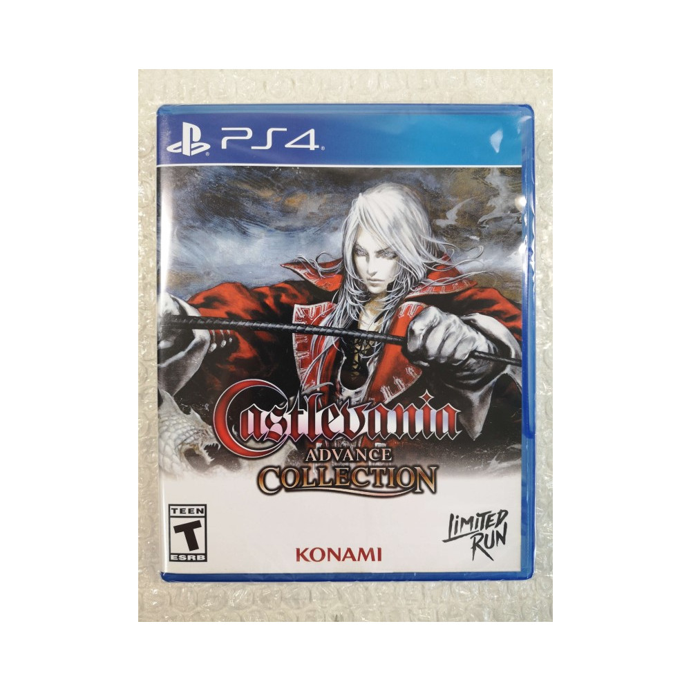 CASTLEVANIA ADVANCE COLLECTION PS4 USA NEW (HARMONY OF DISSONANCE COVER) (LIMITED RUN GAMES 524)