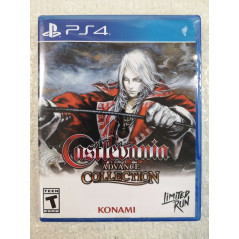 CASTLEVANIA ADVANCE COLLECTION PS4 USA NEW (HARMONY OF DISSONANCE COVER) (LIMITED RUN GAMES 524)