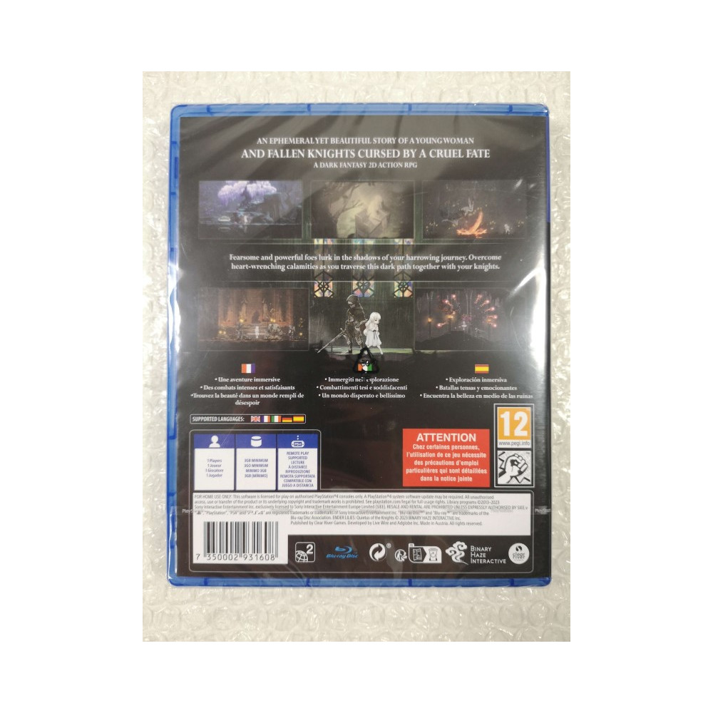 ENDER LILIES QUESTUS OF THE KNIGHTS PS4 EURO NEW (GAME IN ENGLISH/FR/DE/ES/IT)