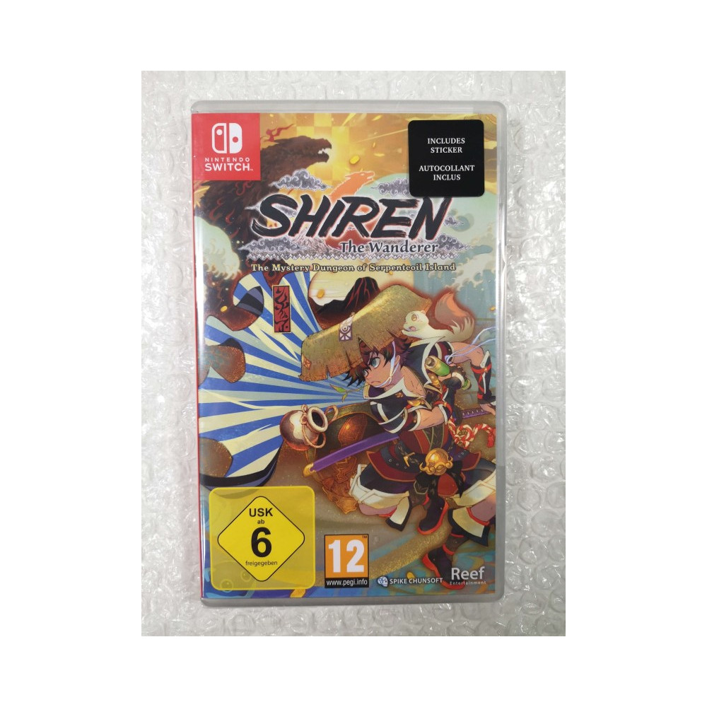SHIREN THE WANDERER  -THE MYSTERY DUNGEON OF SERPENTCOIL SWITCH EURO NEW (GAME IN ENGLISH)