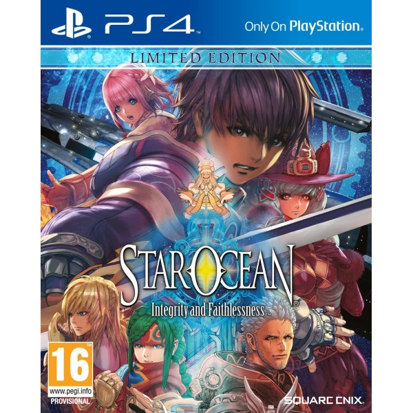 STAR OCEAN INTEGRITY AND FAITHLESSNESS LIMITED EDITION PS4 UK NEW