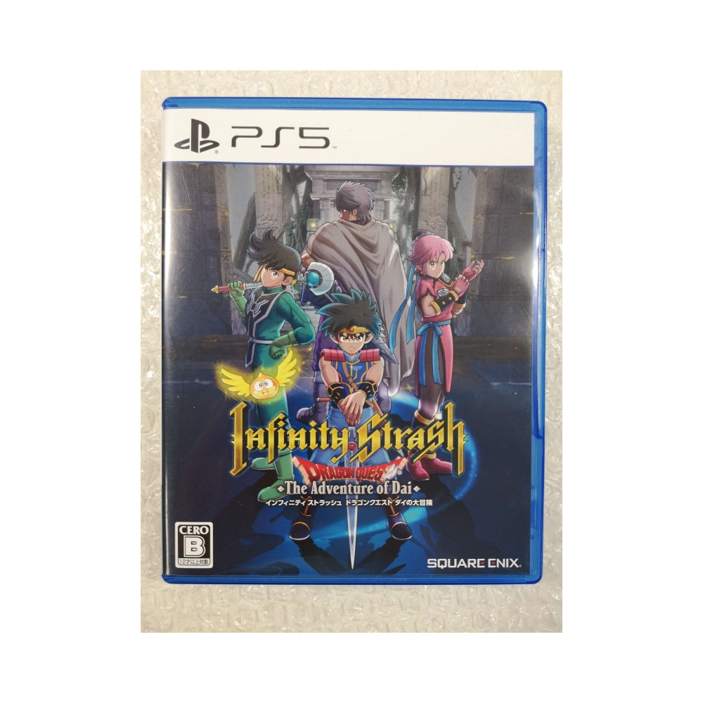 INFINITY STRASH: DRAGON QUEST THE ADVENTURE OF DAI PS5 JAPAN OCCASION (GAME IN ENGLISH - FRANCAIS)