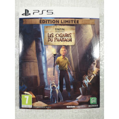 TINTIN REPORTER LES CIGARES DU PHARAON - EDITION LIMITEE PS5 FR OCCASION (GAME IN ENGLISH/FR/DE/ES/IT/PT)