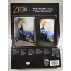 CADRE LIGHT UP CANVAS - THE LEGEND OF ZELDA BREATH OF THE WILD 30X40CM NEW