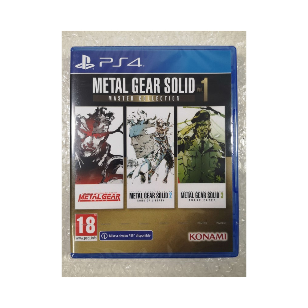 METAL GEAR SOLID : MASTER COLLECTION VOL.1 PS4 FR NEW (GAME IN ENGLISH/FR/DE/ES/IT)