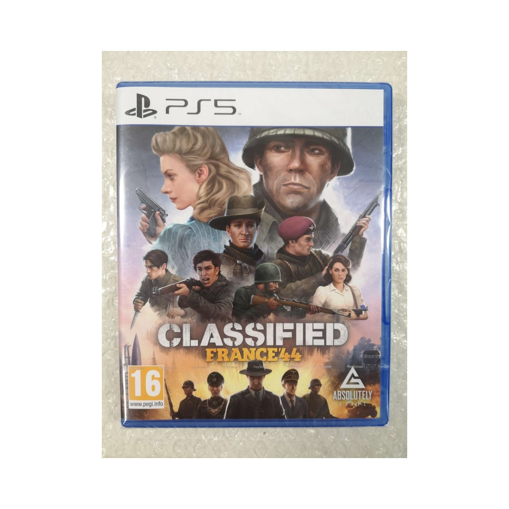 CLASSIFIED FRANCE 44 PS5 FR NEW (GAME IN ENGLISH/FR/DE/ES/IT/PT)