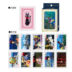 JEU DE 52 CARTES - STUDIO GHIBLI KIKI S DELIVERY SERVICE PLAYING CARDS JAPAN NEW