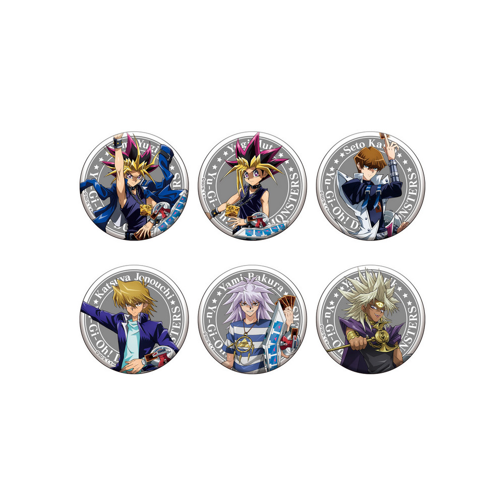 CAN BADGE YU-GI-OH DUEL MONSTERS: NEWLY DRAWN (1SET OF 6 PIECES)