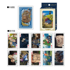 JEU DE 52 CARTES - STUDIO GHIBLI HOWL S MOVING CASTLE PLAYING CARDS JAPAN NEW