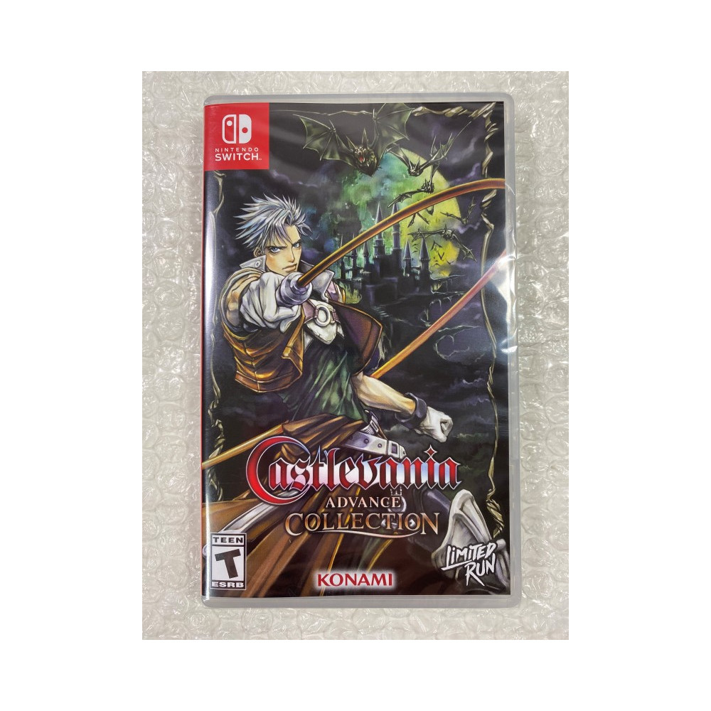 CASTLEVANIA ADVANCE COLLECTION SWITCH USA NEW (CIRCLE OF THE MOON COVER) (LIMITED RUN GAMES 198)