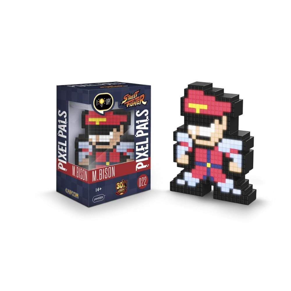 PIXEL PALS LIGHT UP COLLECTIBLE FIGURES BISON STREET FIGHTER EURO NEW