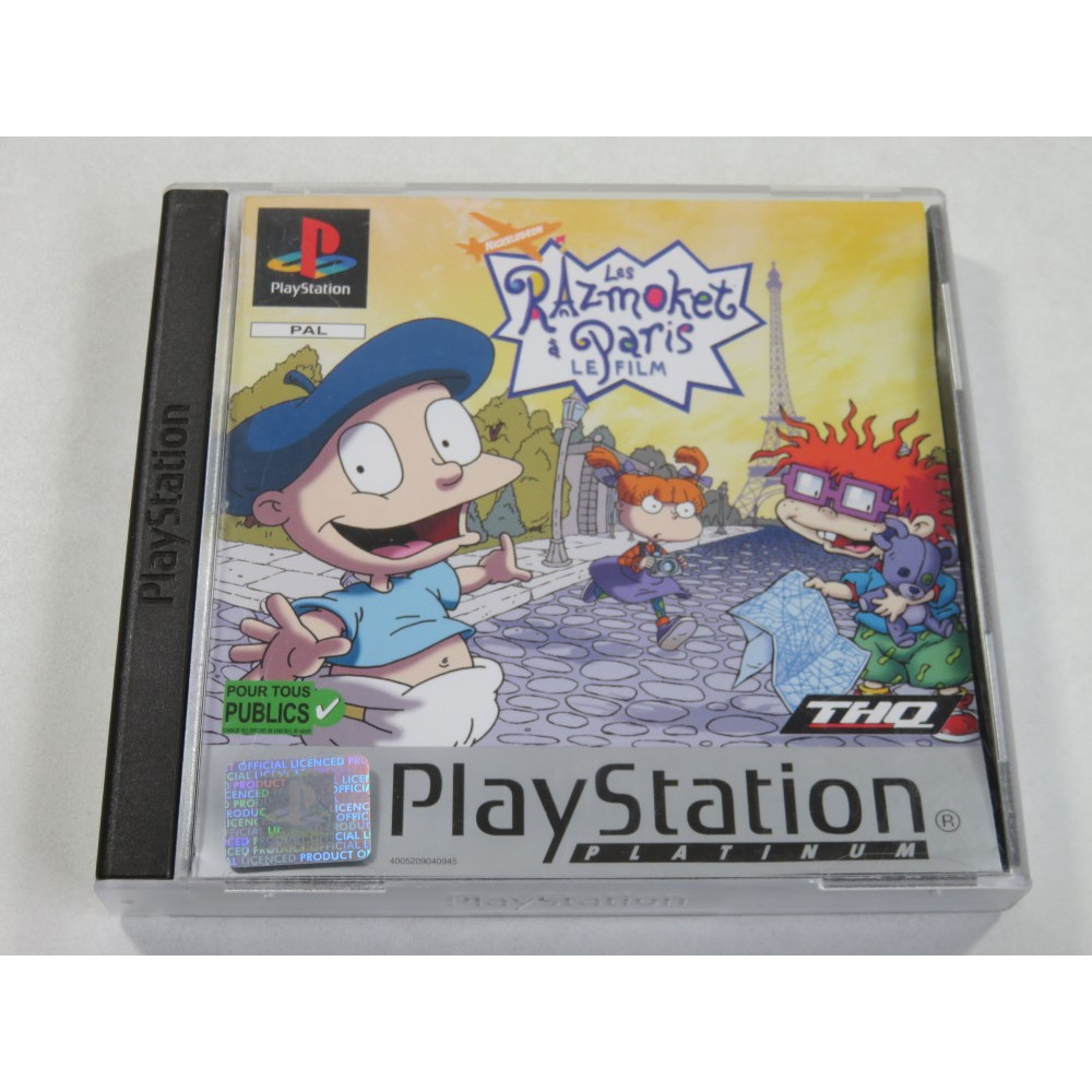 Trader Games LES RAZMOKET A PARIS LE FILM SONY PLAYSTATION 1 PS