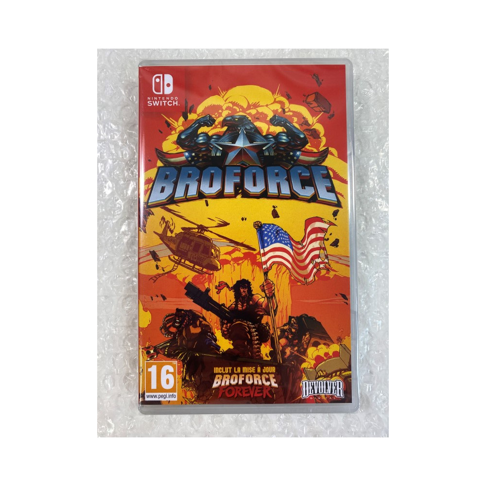 BROFORCE SWITCH FR NEW (GAME IN ENGLISH/FR/DE/ES/IT)