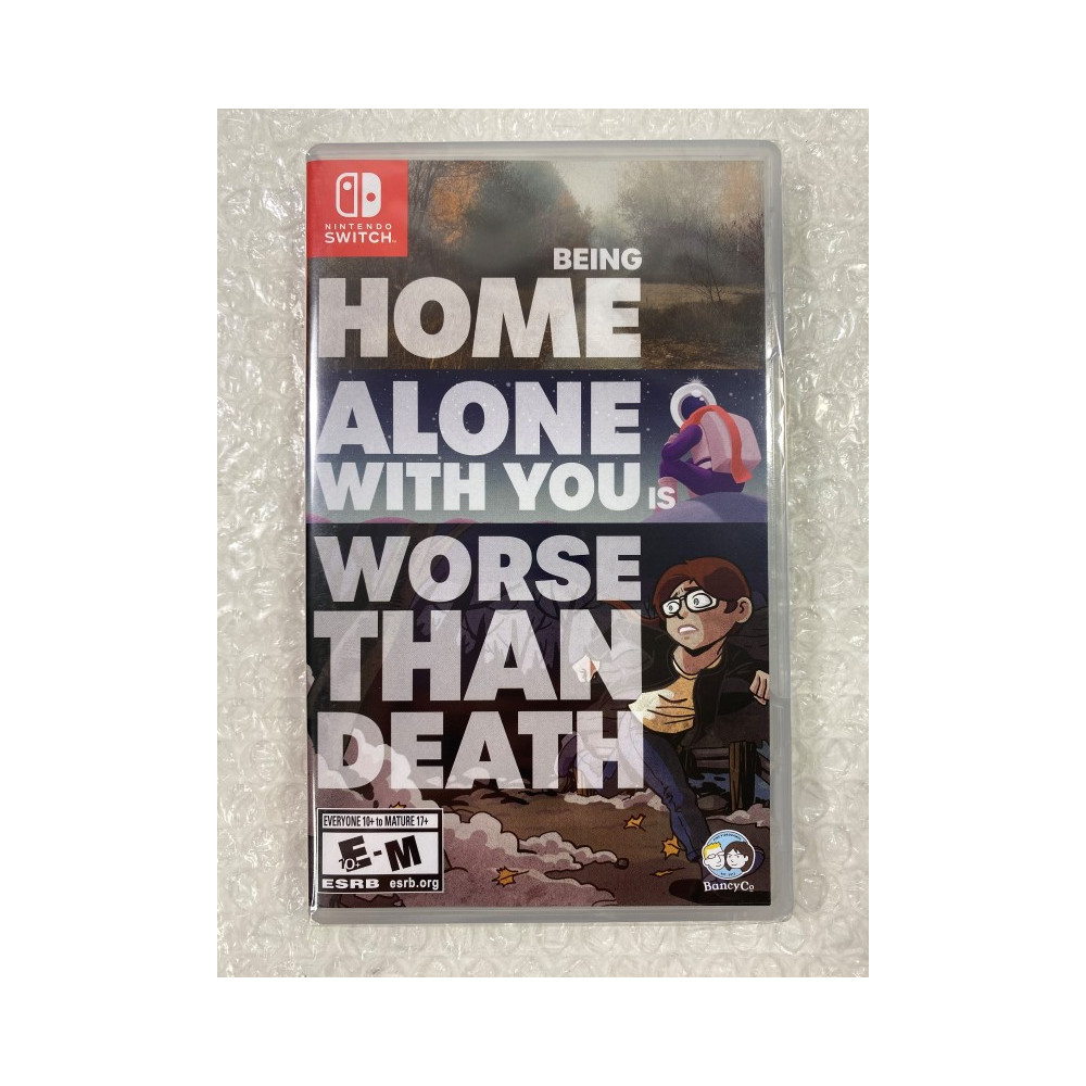 BEING HOME ALONE WITH YOU IS WORSE THAN DEAT SWITCH USA NEW (LIMITED RUN GAMES)