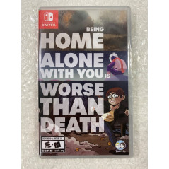 BEING HOME ALONE WITH YOU IS WORSE THAN DEAT SWITCH USA NEW (LIMITED RUN GAMES)