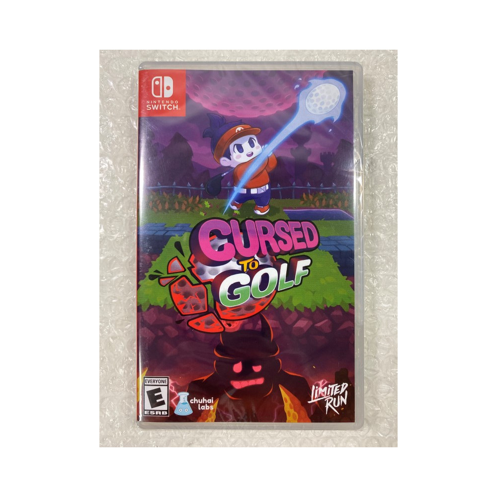 CURSED TO GOLF SWITCH USA NEW (LIMITED RUN GAMES 195)