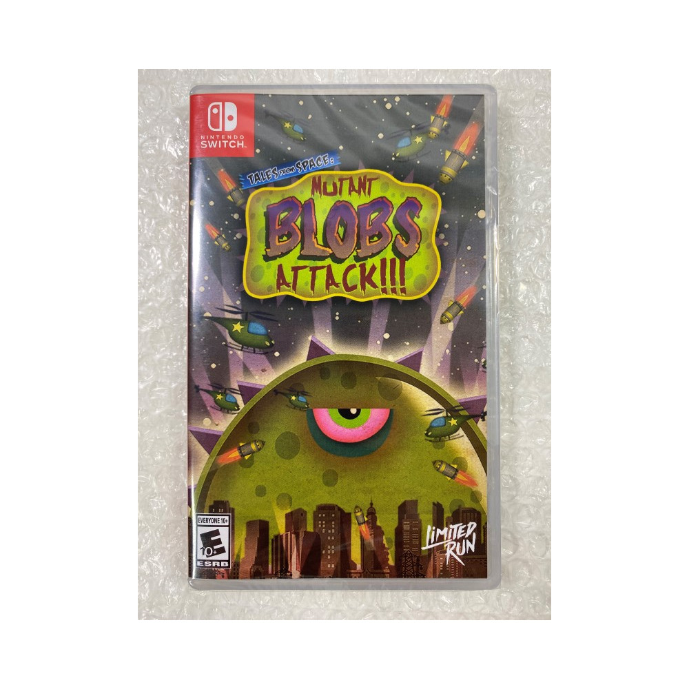 TALES FROM SPACE MUTANT BLOBS ATTACK SWITCH USA NEW (LIMITED RUN GAMES 186)