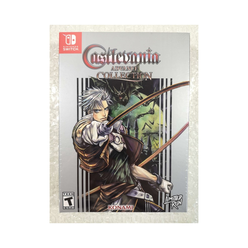 CASTLEVANIA ADVANCE COLLECTION - CLASSIC EDITION SWITCH USA NEW (CIRCLE OF THE MOON COVER) (LIMITED RUN GAMES 198)