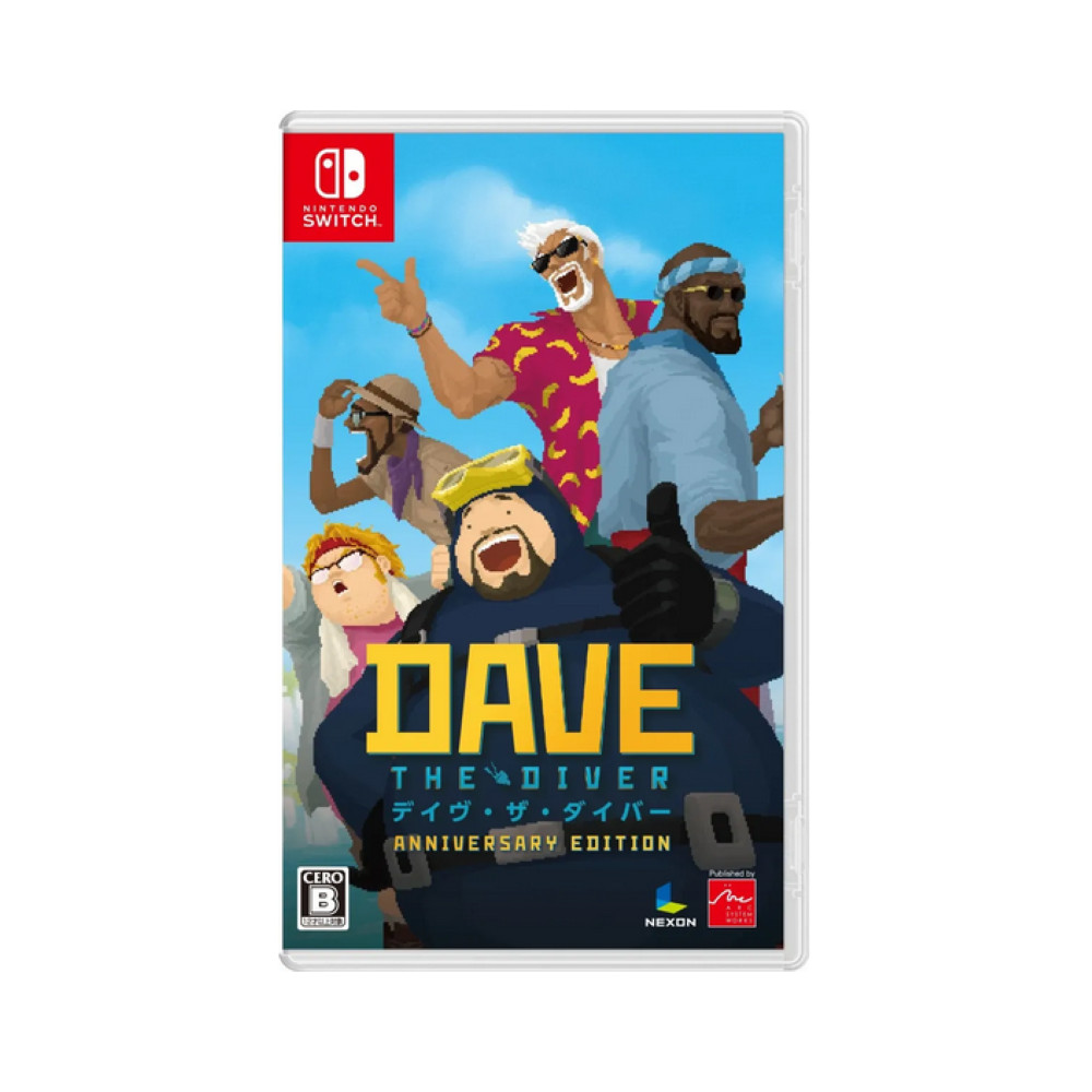 Dave The Diver [Anniversary Edition] SWITCH JAPAN - Preorder (GAME IN ENGLISH/FR/DE/ES/IT)