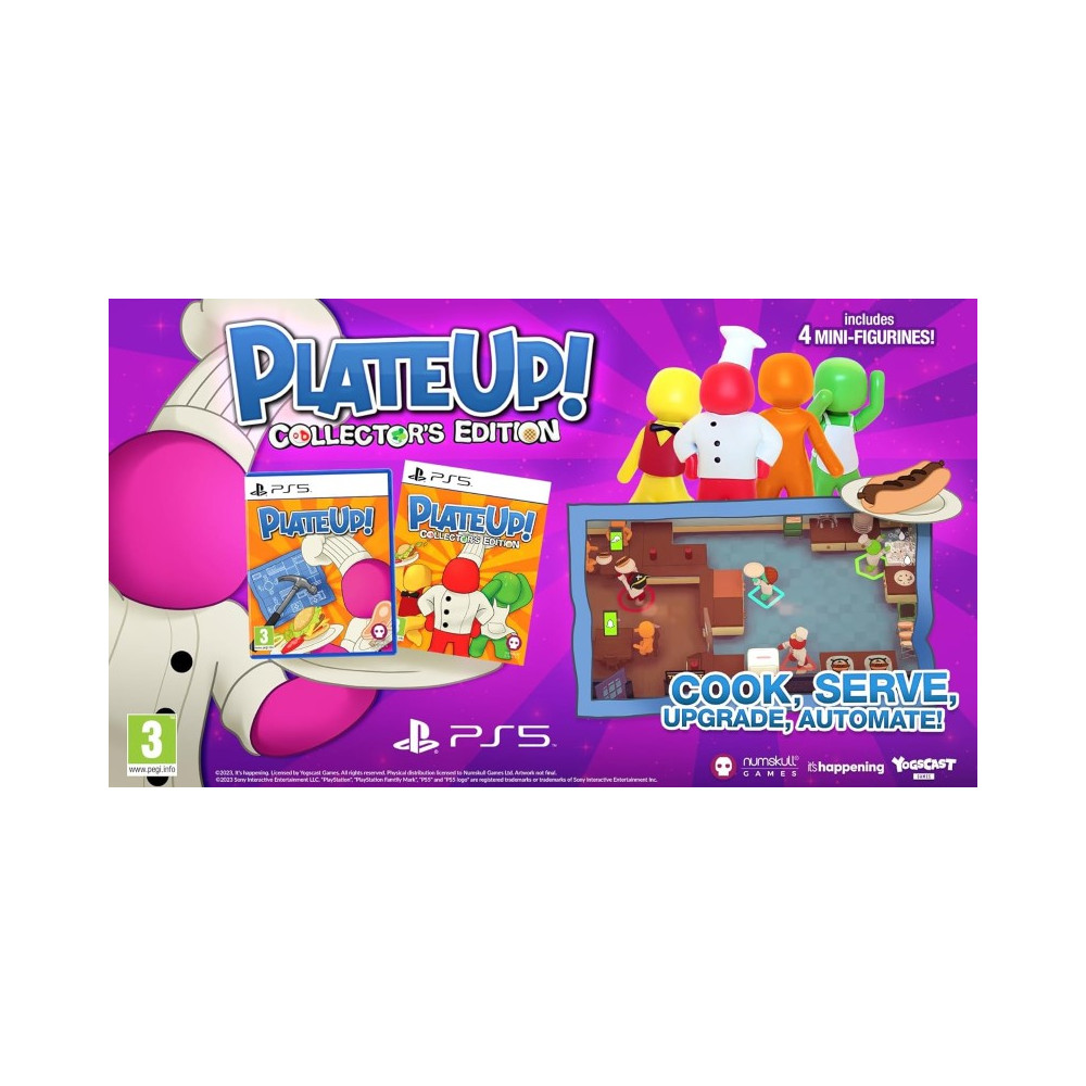 PLATEUP - COLLECTOR S EDITION PS5 EURO NEW (GAME IN ENGLISH/FR/DE/ES/PT)
