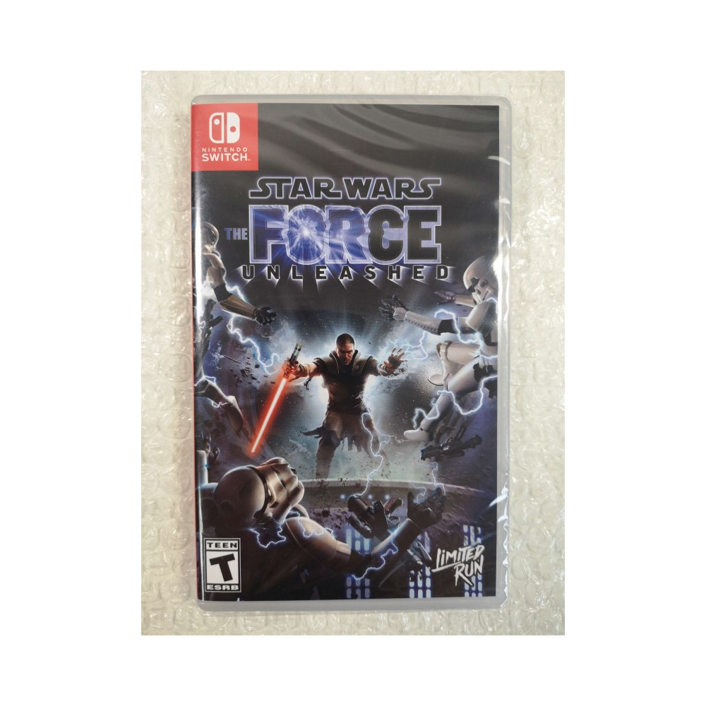 STAR WARS: THE FORCE UNLEASHED SWITCH USA NEW (GAME IN ENGLISH/FR/DE/ES/IT) (LIMITED RUN GAME 146)