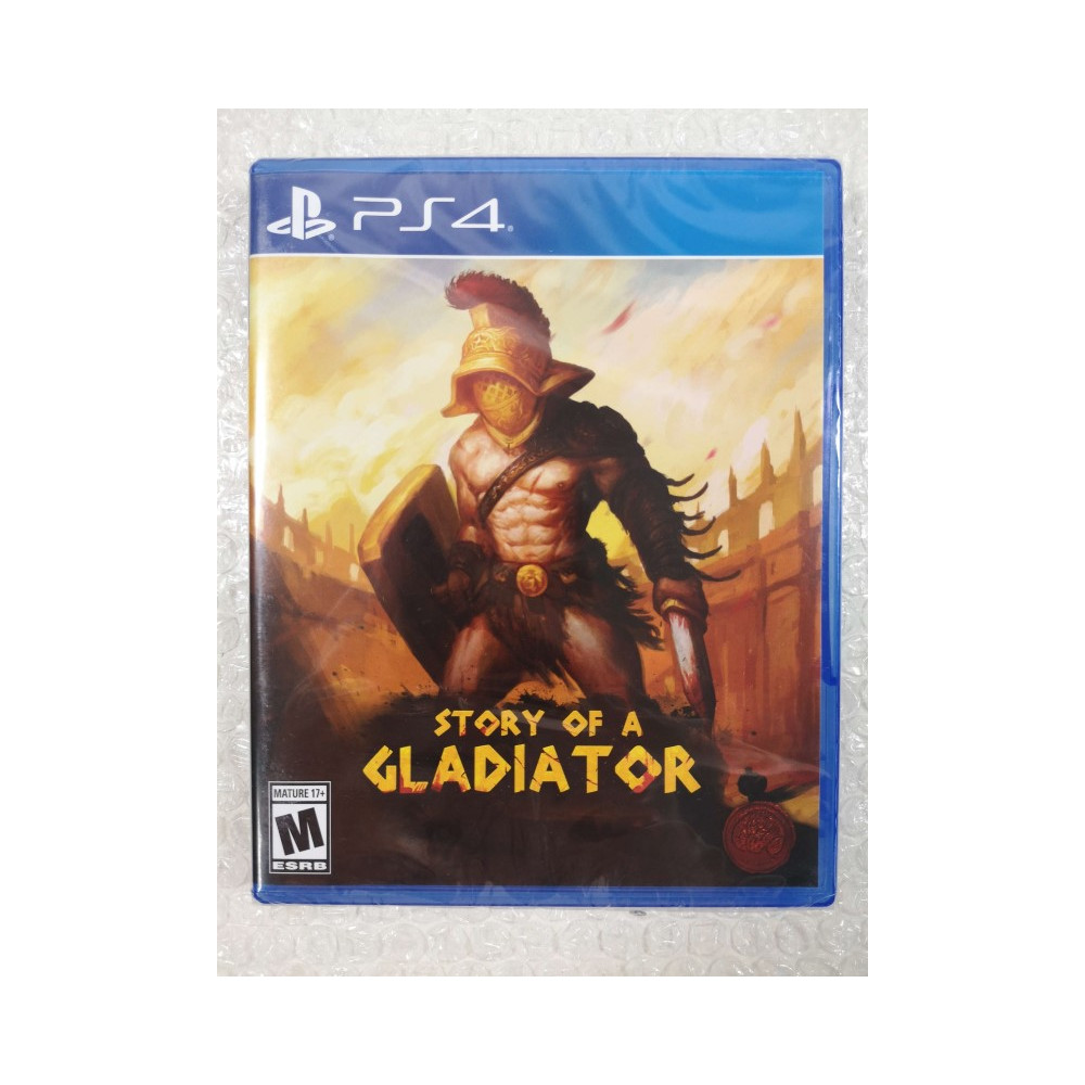 STORY OF A GLADIATOR PS4 USA NEW (GAME IN ENGLISH) (LIMITED RUN GAMES 388)