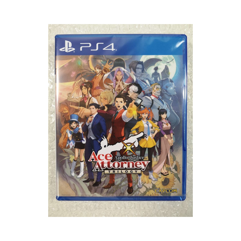APOLLO JUSTICE: ACE ATTORNEY TRILOGY (4,5,6) PS4 ASIAN NEW (GAME IN ENGLISH/FRANCAIS/DE)