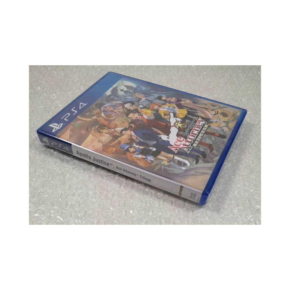 APOLLO JUSTICE: ACE ATTORNEY TRILOGY (4,5,6) PS4 ASIAN NEW (GAME IN ENGLISH/FRANCAIS/DE)