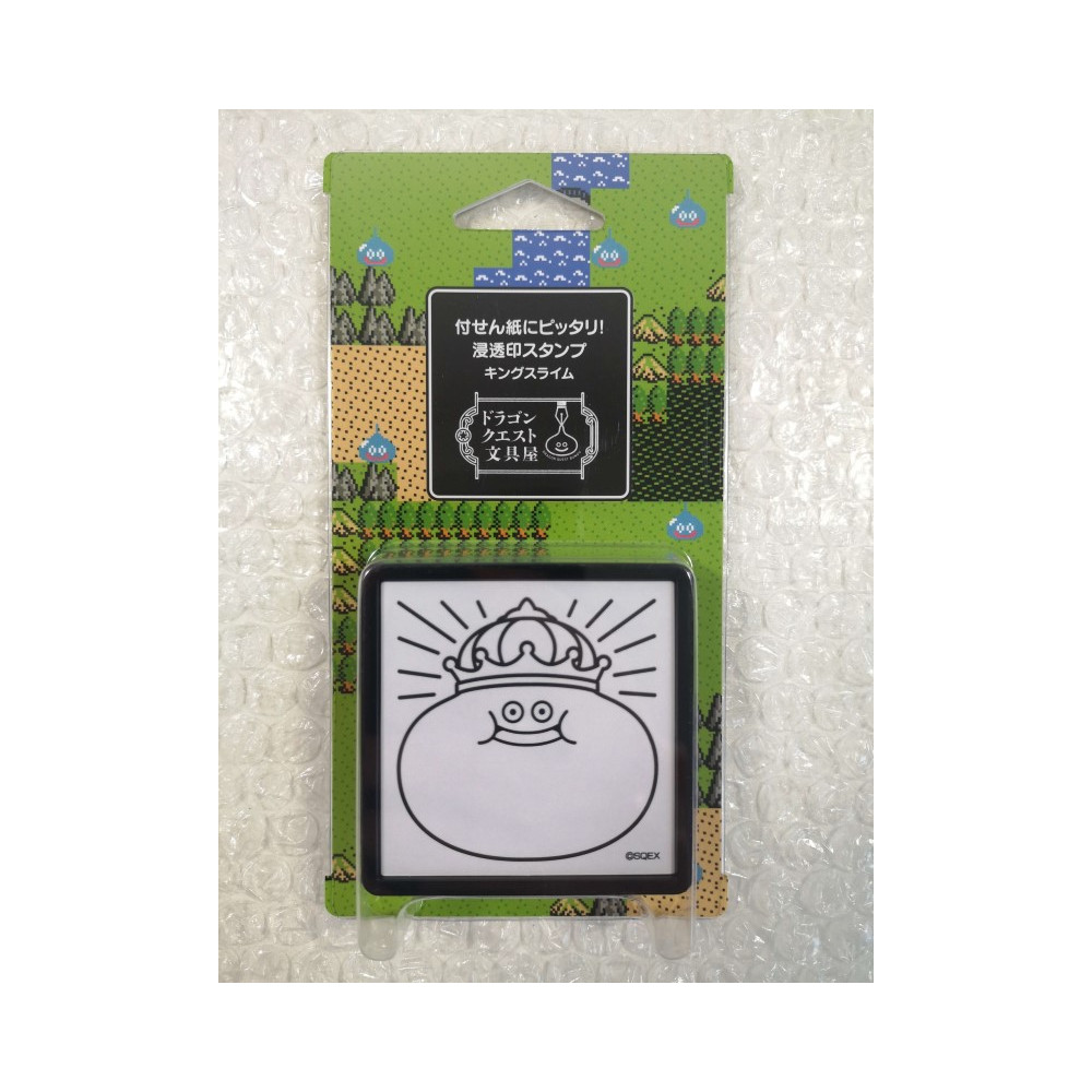 TAMPON (STAMP) DRAGON QUEST - KING SLIME JAPAN NEW