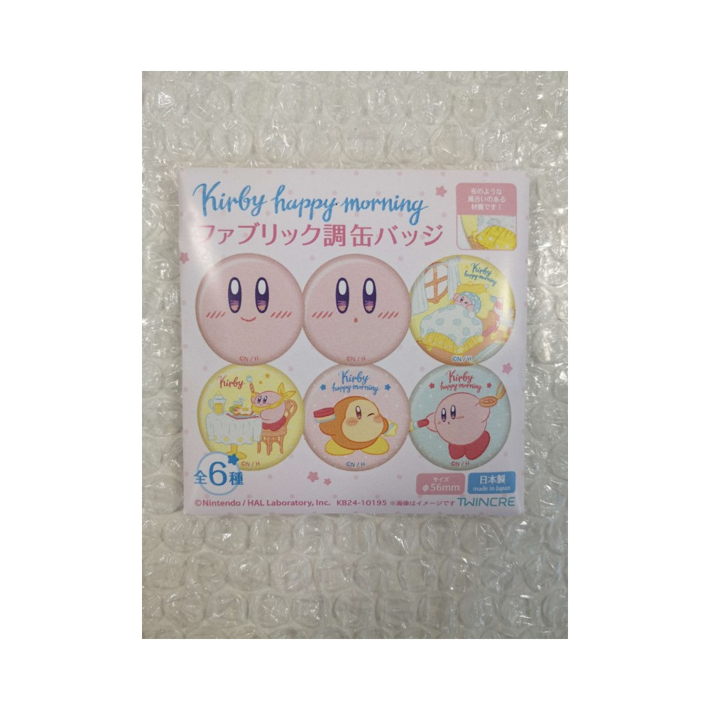 CAN BADGE KIRBY S DREAM LAND: HAPPY MORNING JAPAN NEW