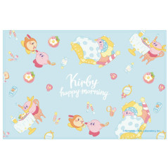 SET DE TABLE (PLACEMAT) KIRBY S DREAM LAND: HAPPY MORNING  BLUE JAPAN NEW