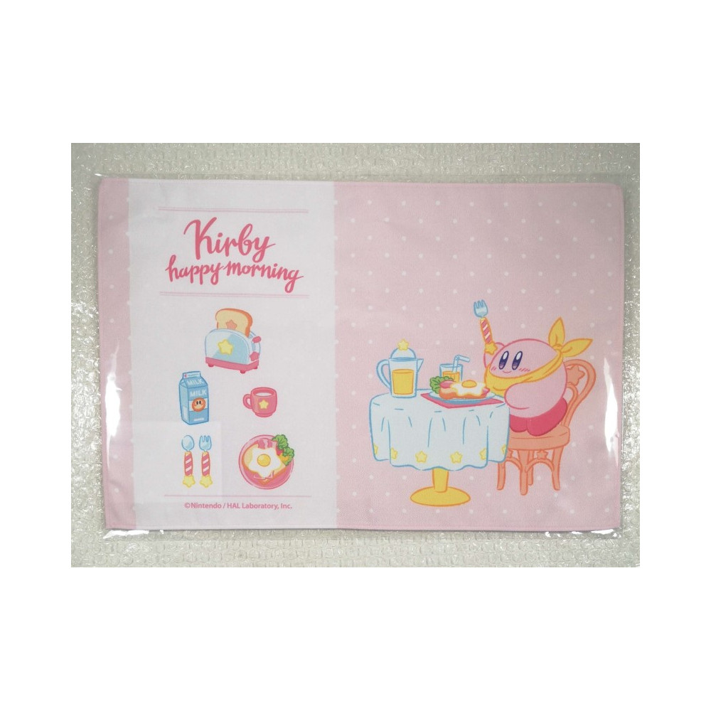 SET DE TABLE (PLACEMAT) KIRBY S DREAM LAND: HAPPY MORNING  PINK JAPAN NEW