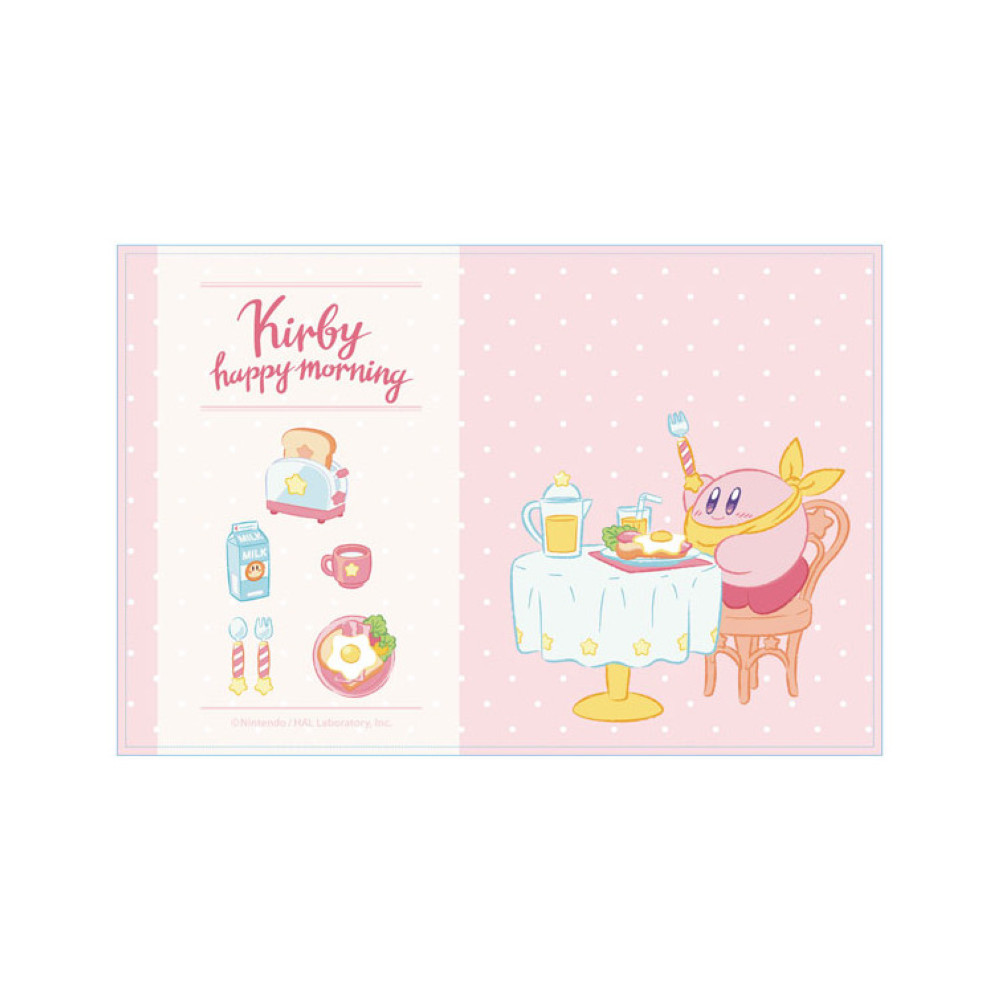 SET DE TABLE (PLACEMAT) KIRBY S DREAM LAND: HAPPY MORNING  PINK JAPAN NEW