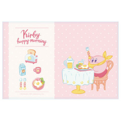 SET DE TABLE (PLACEMAT) KIRBY S DREAM LAND: HAPPY MORNING  PINK JAPAN NEW