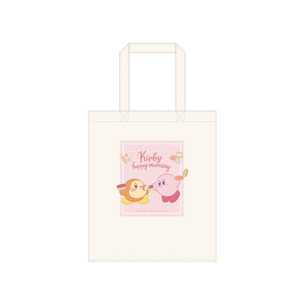 TOTE BAG KIRBY S DREAM LAND KIRBY HAPPY MORNING PRETEND MAKEUP PLAY JAPAN NEW