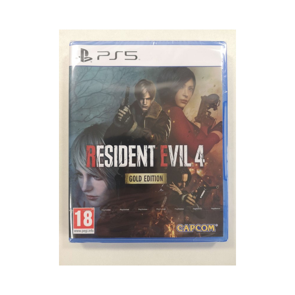 RESIDENT EVIL 4 - GOLD EDITION PS5 NORDIC NEW (GAME IN ENGLISH/FR/DE/ES)