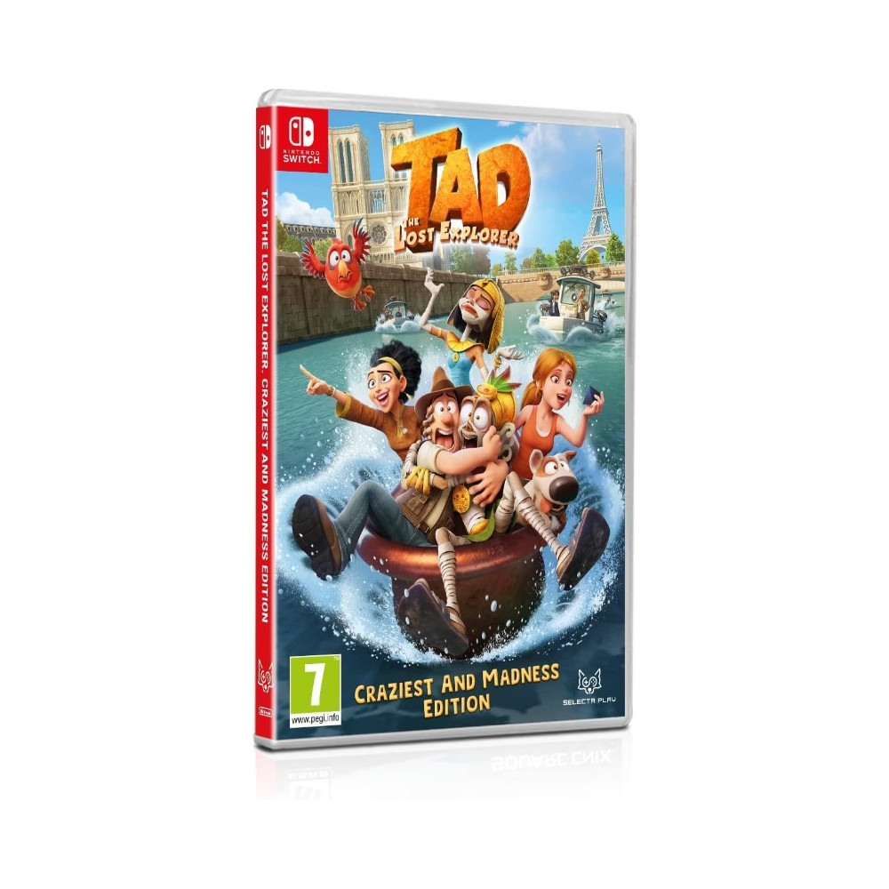 TAD THE LOST EXPLORER - CRAZIEST AND MADNESS EDITION SWITCH EURO OCCASION (EN/FR/DE/ES/IT/PT)