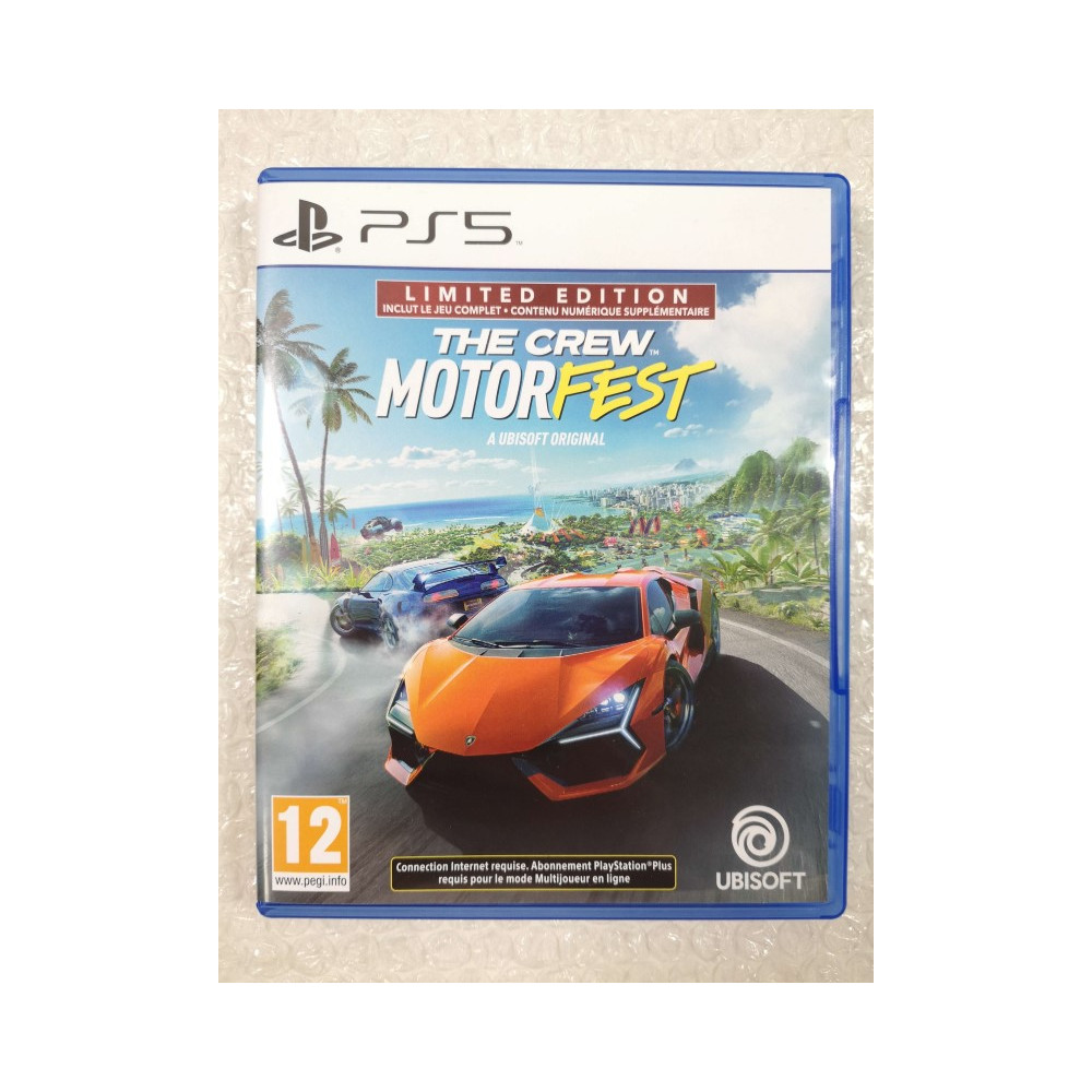 THE CREW MOTORFEST - LIMITED EDITION PS5 FR OCCASION (INTERNET REQUIRED) (GAME IN ENGLISH/FR/DE/ES/IT)