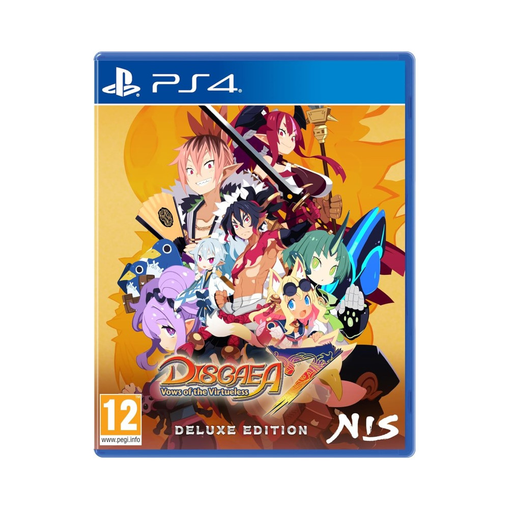 DISGAEA 7 - VOWS OF THE VIRTUELESS - DELUXE EDITION PS4 EURO OCCASION (GAME IN ENGLISH/FR)