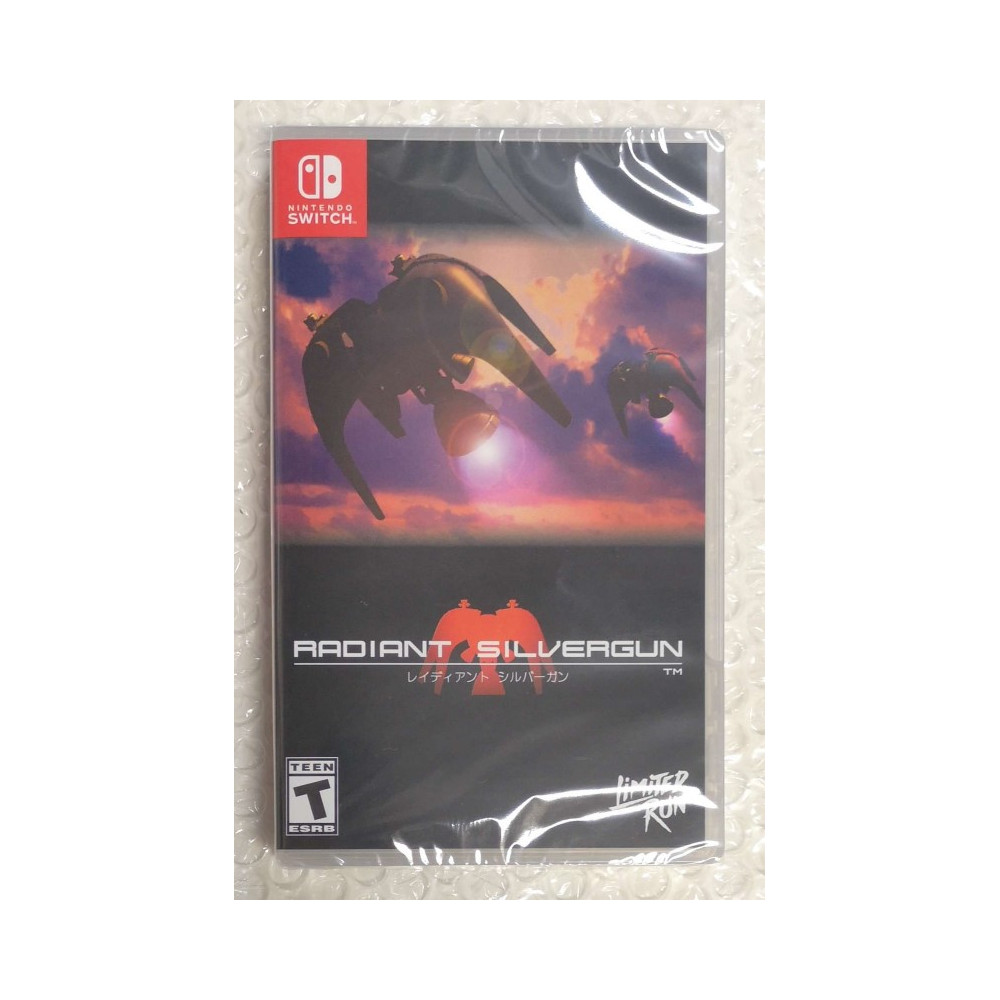 RADIANT SILVERGUN SWITCH USA NEW (GAME IN ENGLISH/FR/DE/ES/IT) (LIMITED RUN GAMES 164)