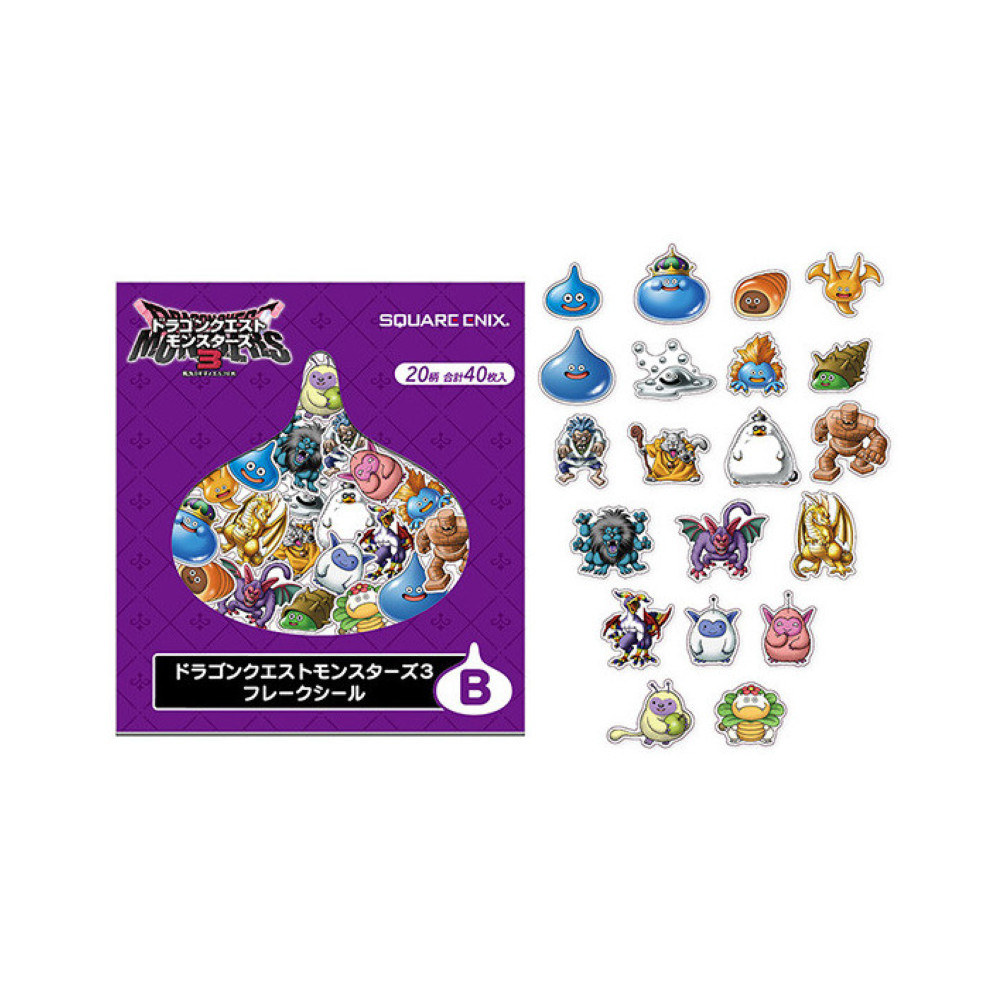 STICKERS SET B DRAGON QUEST MONSTERS THE DARK PRINCE SQUARE-ENIX PRODUCT