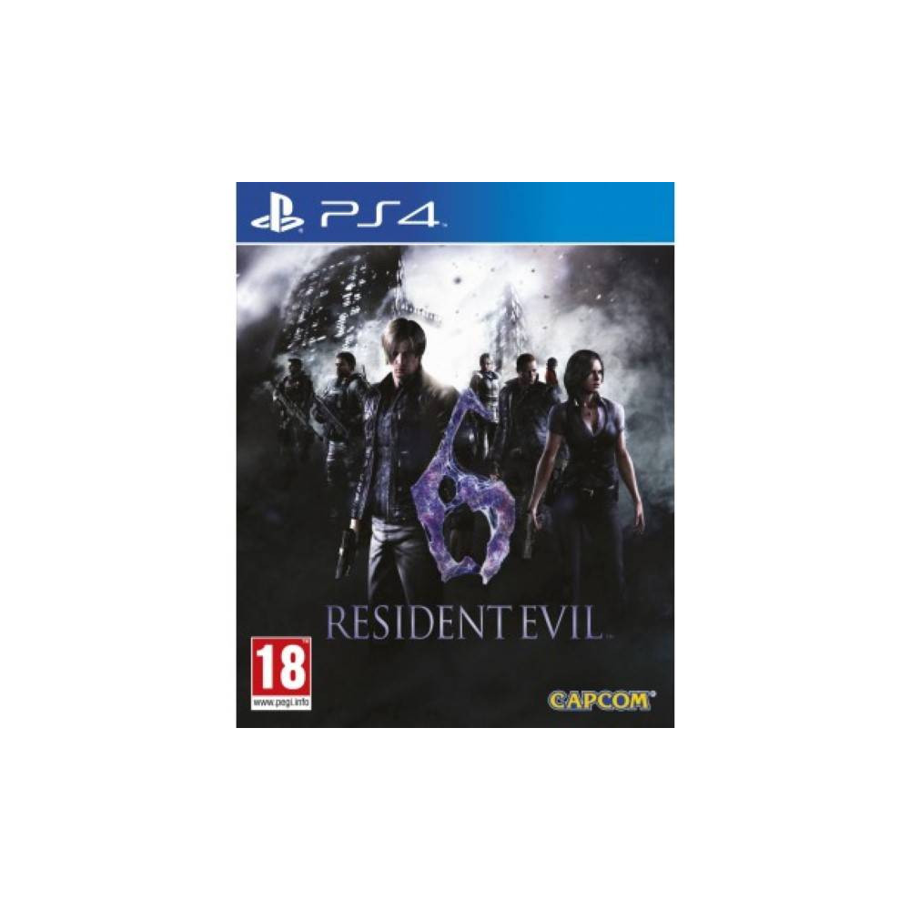 RESIDENT EVIL 6 HD PS4 UK NEW