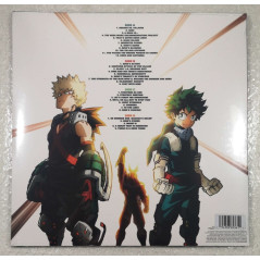 VINYLE MY HERO ACADEMIA THE MOVIE HEROES RISING  (2LP CLEAR WITH RAINBOW SPLATTER LIMITED 500.EX)BY YUKI HAYASHI NEW