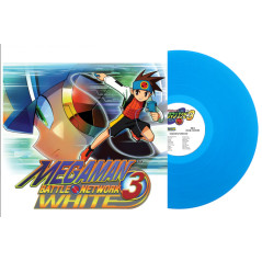 VINYLE MEGA MAN BATTLE NETWORK 3 (WHITE EDITION) OST (1 BLUE LP) BY YOSHINO AOKI NEW