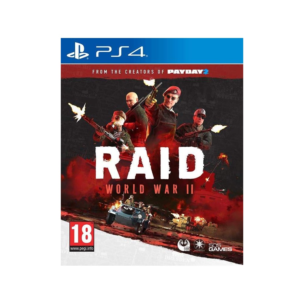 RAID: WORLD WAR II PS4 UK NEW