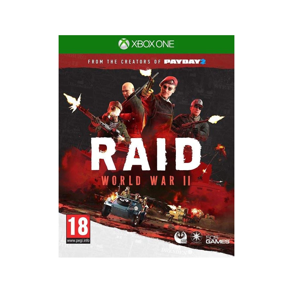 RAID: WORLD WAR II XONE UK NEW