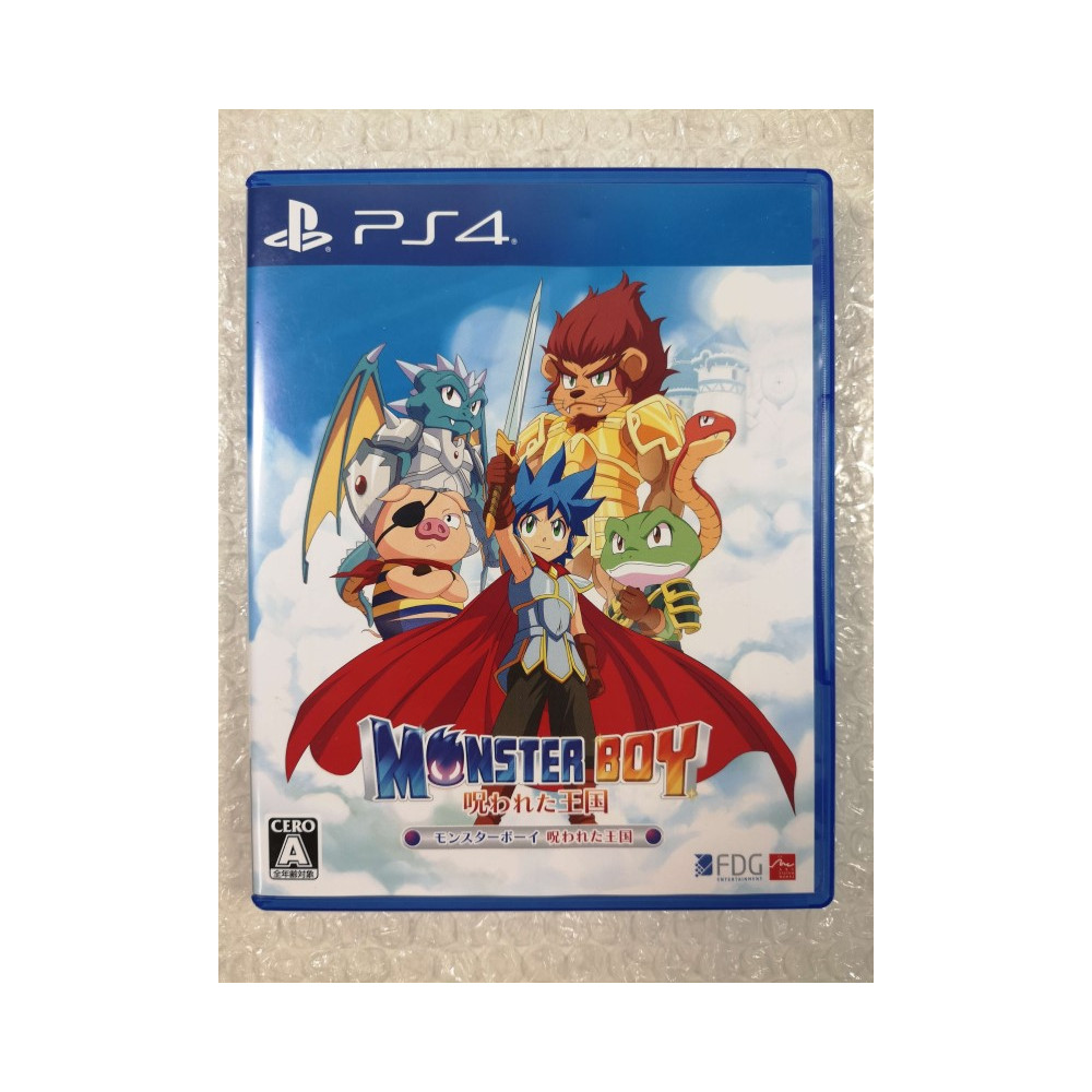 MONSTER BOY AND THE CURSED KINGDOM PS4 JAPAN OCCASION (GAME IN ENGLISH/FR/DE/ES/IT/PT/JP)