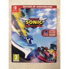 TEAM SONIC RACING - EDITION 30E ANNIVERSAIRE SWITCH FR OCCASION (GAME IN ENGLISH/FR/DE/ES/IT)