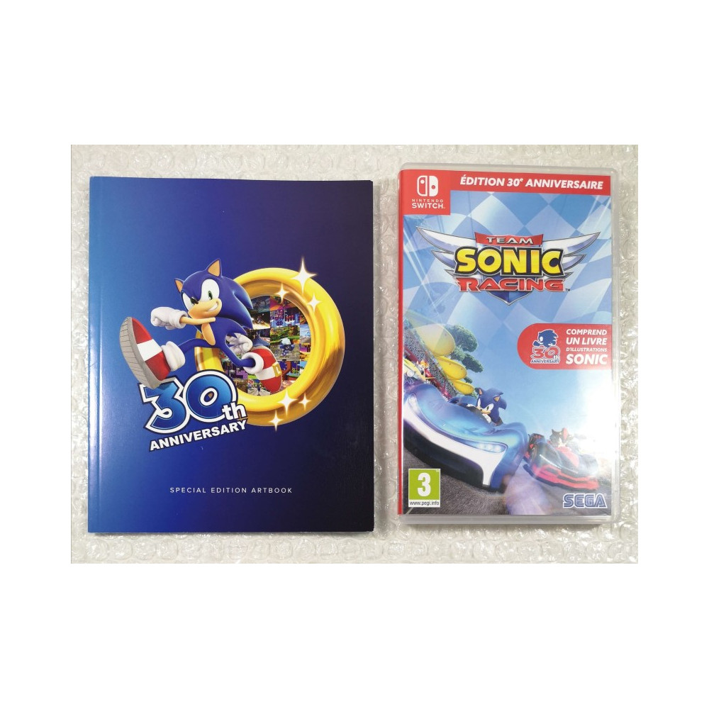 TEAM SONIC RACING - EDITION 30E ANNIVERSAIRE SWITCH FR OCCASION (GAME IN ENGLISH/FR/DE/ES/IT)