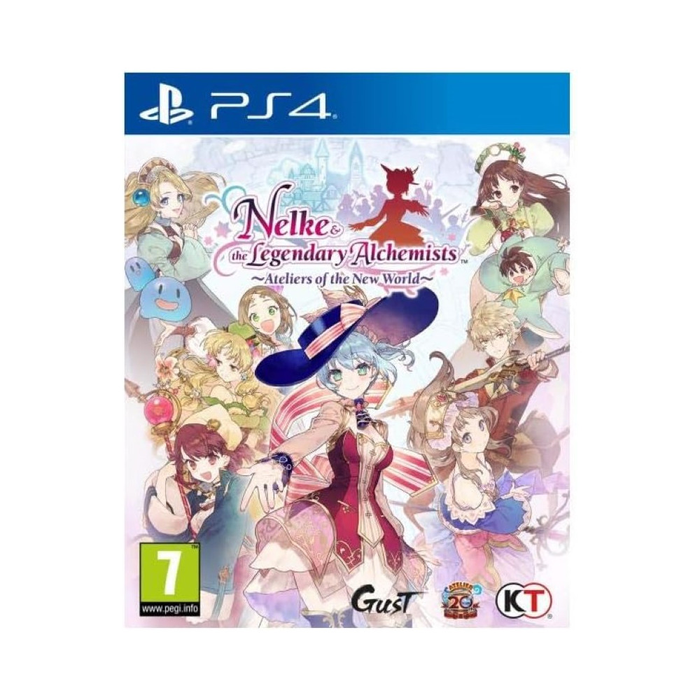 NELKE & THE LEGENDARY ALCHEMISTS - ATELIERS OF THE NEW WORLD PS4 FR OCCASION (GAME IN ENGLISH)